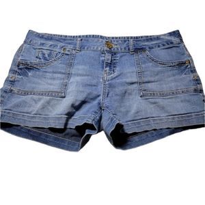 Guess Blue Jean Shorts Size 34